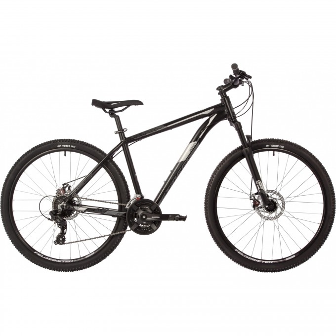 Горный велосипед STINGER GRAPHITE STD 27.5" черный с рамой 18" 27AHD.GRAPHSTD.18BK2