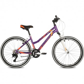 Подростковый велосипед STINGER LAGUNA 24" фиолетовый с рамой 12" 24AHV.LAGUNA.12VT2 Подростковый велосипед STINGER LAGUNA 24" фиолетовый с рамой 12" 24AHV.LAGUNA.12VT2