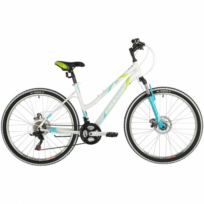 Велосипед STINGER 26" LATINA D белый, сталь, размер 17" 26SHD.LATINAD.17WH3