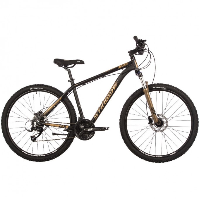 Велосипед STINGER 29" ELEMENT EVO золотистый, алюминий, размер 20" 29AHD.ELEMEVO.20GD4